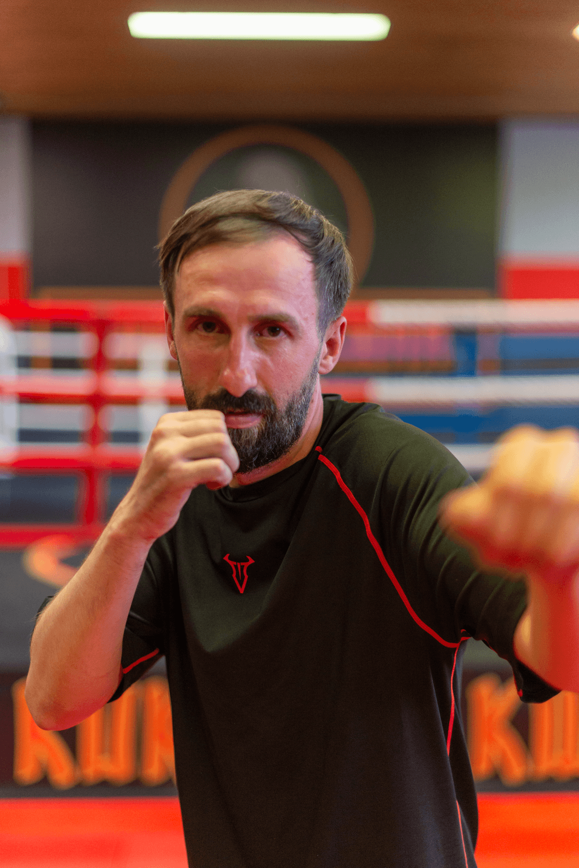 Traininer, Paul Sawitsch, von der Kampfsportschule Kuk Mu Kwan in Unna