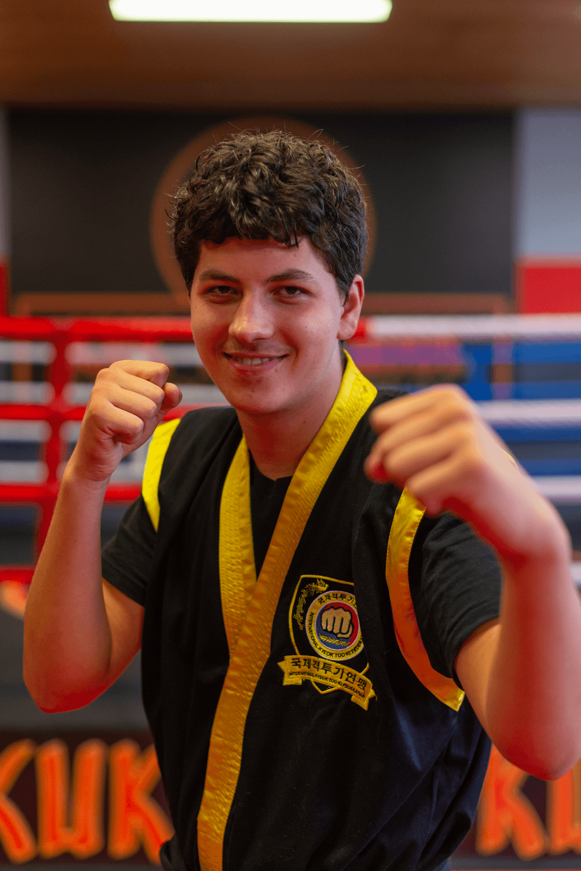 Traininer, Tom Duwenbeck, von der Kampfsportschule Kuk Mu Kwan in Unna