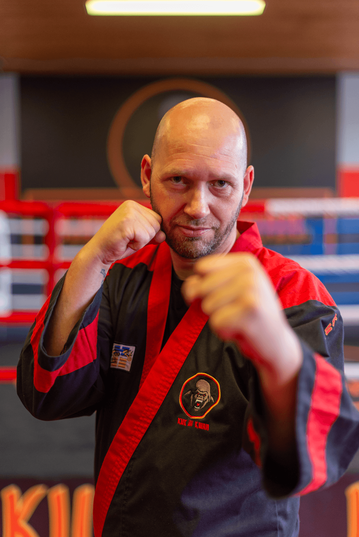 Traininer, Benny Zanz, von der Kampfsportschule Kuk Mu Kwan in Unna