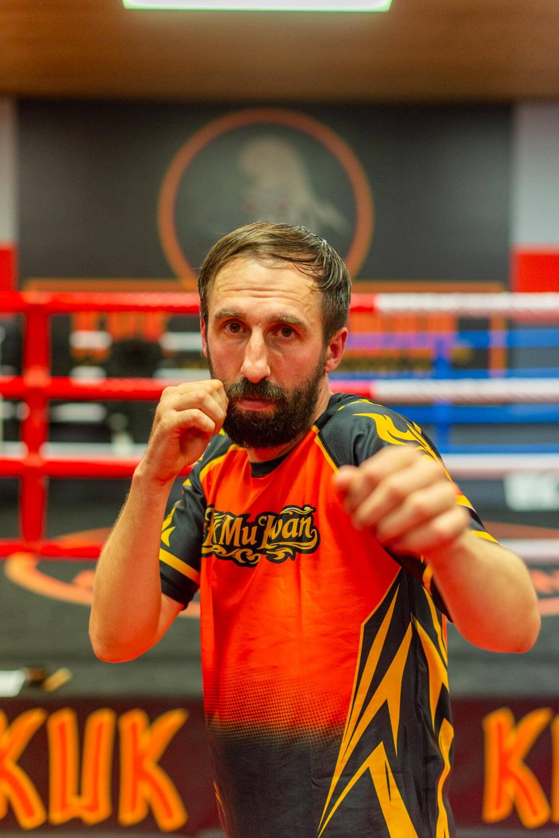 Traininer, Paul Sawitsch, von der Kampfsportschule Kuk Mu Kwan in Unna